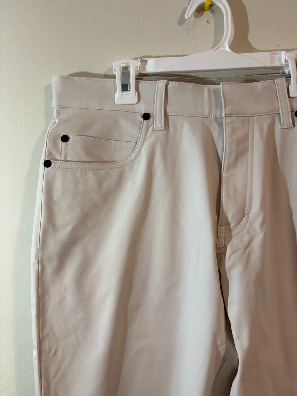 Nike Men's Tour Repel 5-Pocket Slim Golf Pants SZ 32x30 beige stretchy waistband